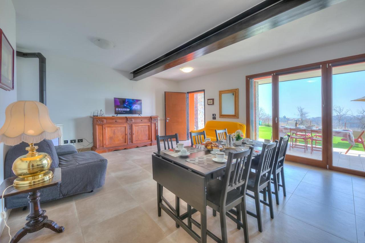 Villa Teresa Apt Lake Garda View - Happy Rentals โซยาโน เดล ลาโก ภายนอก รูปภาพ