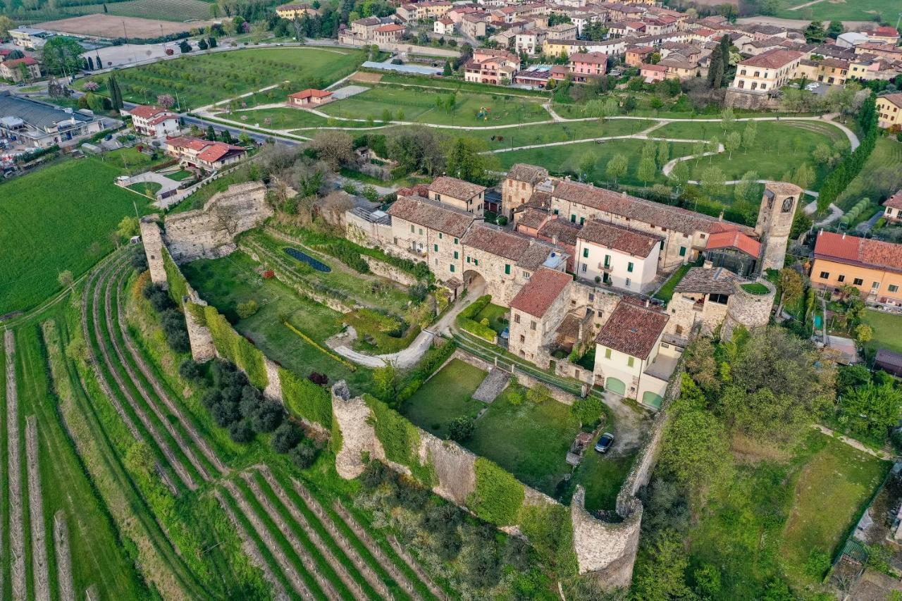Villa Teresa Apt Lake Garda View - Happy Rentals โซยาโน เดล ลาโก ภายนอก รูปภาพ
