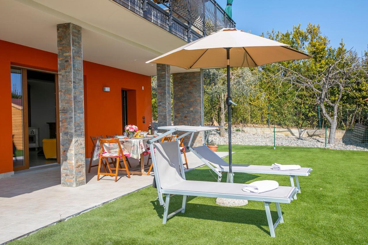 Villa Teresa Apt Lake Garda View - Happy Rentals โซยาโน เดล ลาโก ภายนอก รูปภาพ
