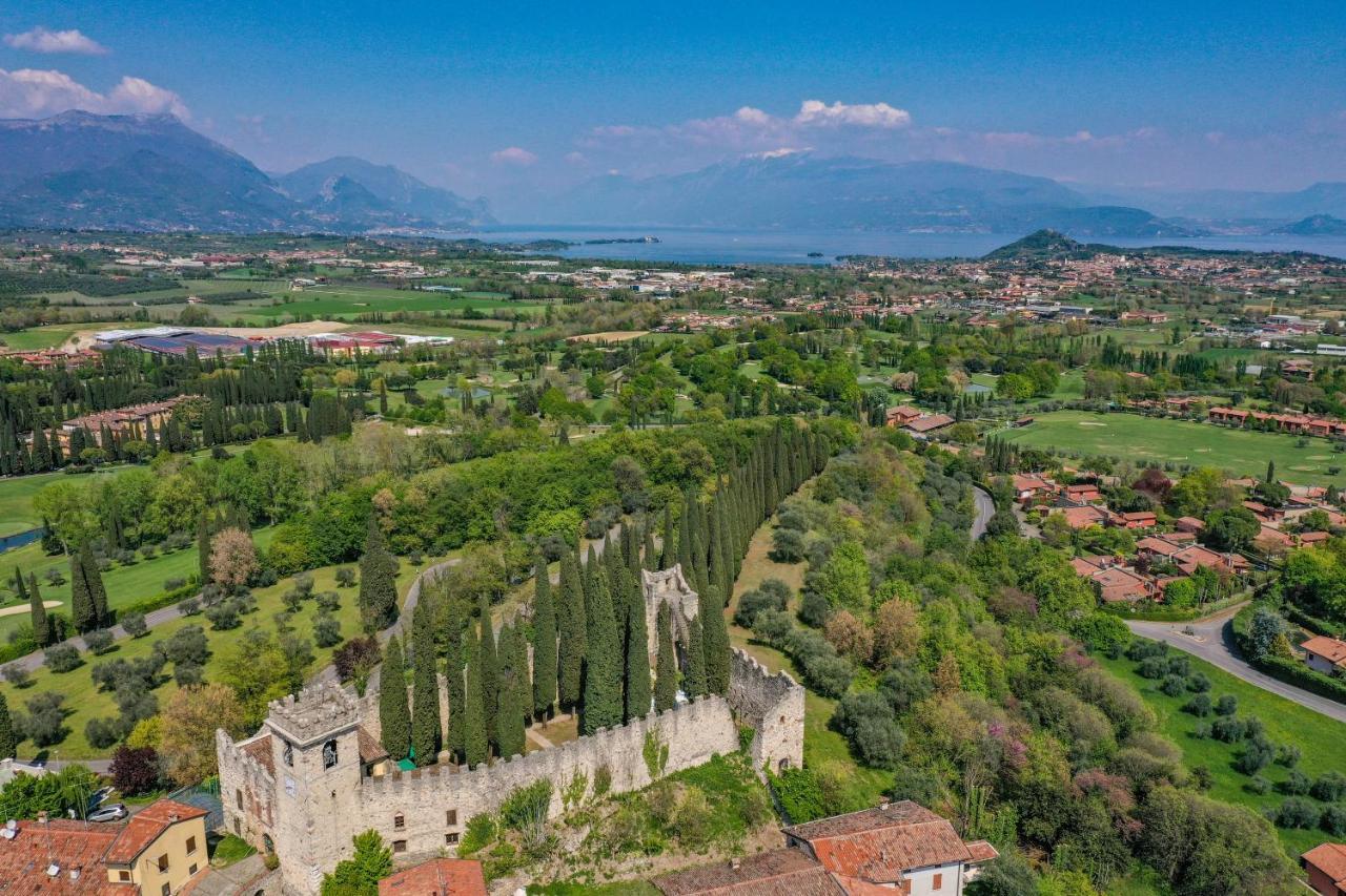 Villa Teresa Apt Lake Garda View - Happy Rentals โซยาโน เดล ลาโก ภายนอก รูปภาพ